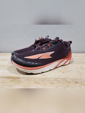 NWOT! ALTRA Women's Torin 4 Zero Drop Running Shoes (9) Plum/Tangerine